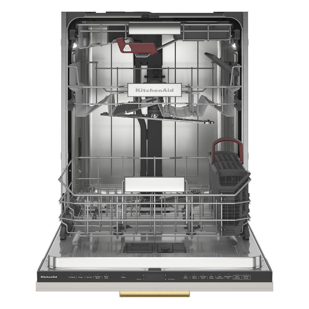 39 dBA Panel-Ready Flush-to-cabinet Dishwasher with FreeFlex™ Fit Third Level Rack