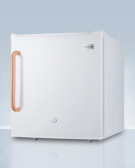Compact All-refrigerator With Antimicrobial Pure Copper Handle