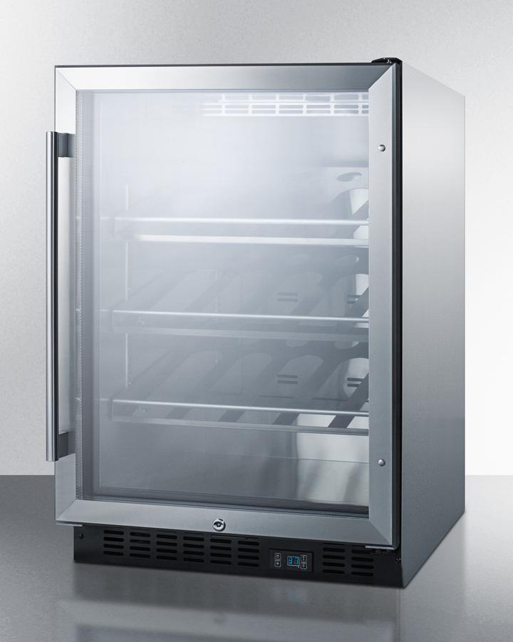 24" Wide Single Zone Built-in Commercial Wine Cellar