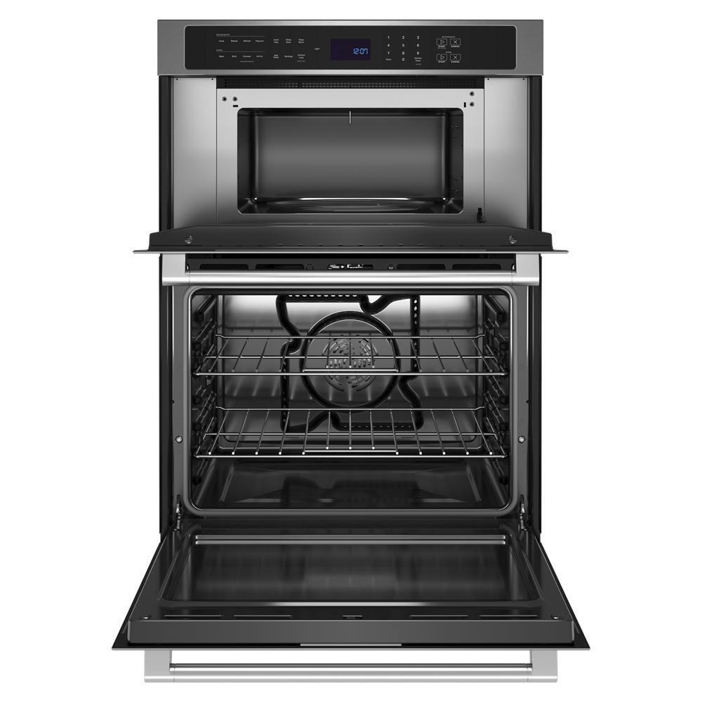 30-inch Wall Oven Microwave Combo with Air Fry and Basket - 6.4 cu. ft.