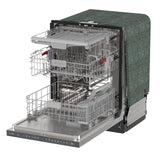 24" Top Control Stainless Steel Pocket Handle 47 dBA Dishwasher with Auto Door Open