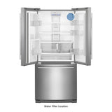 30-inch Wide Contemporary Handle French Door Refrigerator - 20 cu. ft.