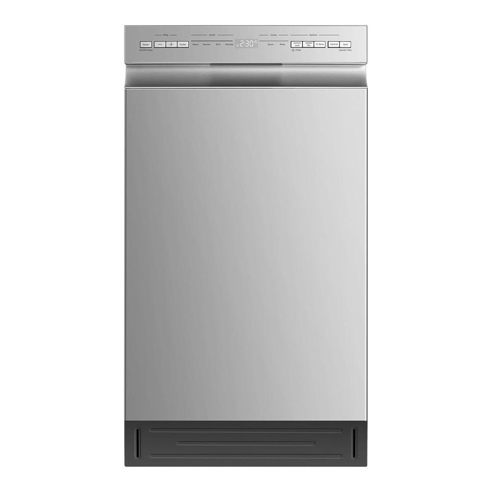 Midea 18" Front Control Dishwasher with Heated Dry