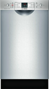 ADA 18" 300 Series Recessed Hndl, 4/4 Cycles, 46 dBA, RckMatic, 9 Pl Stgs - SS