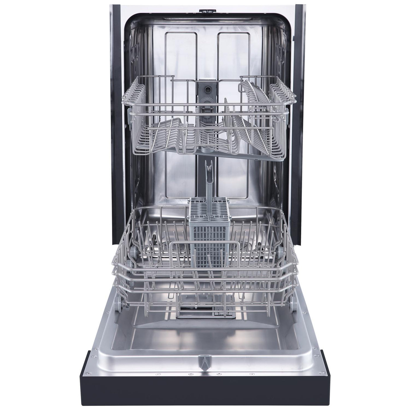 Element Electronics 18" Front Control Built-in Dishwasher - Black (ENB6632PEBB)