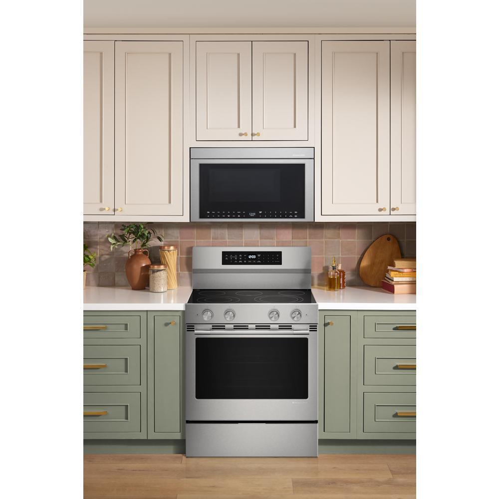 5.3 Cu. Ft. Smart Freestanding Electric Range with Convection Cooking Modes