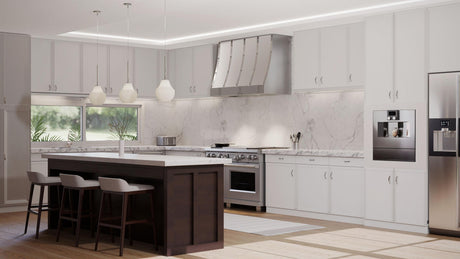 CATANIA Wall Mount Range Hood 48" wide - NACFM