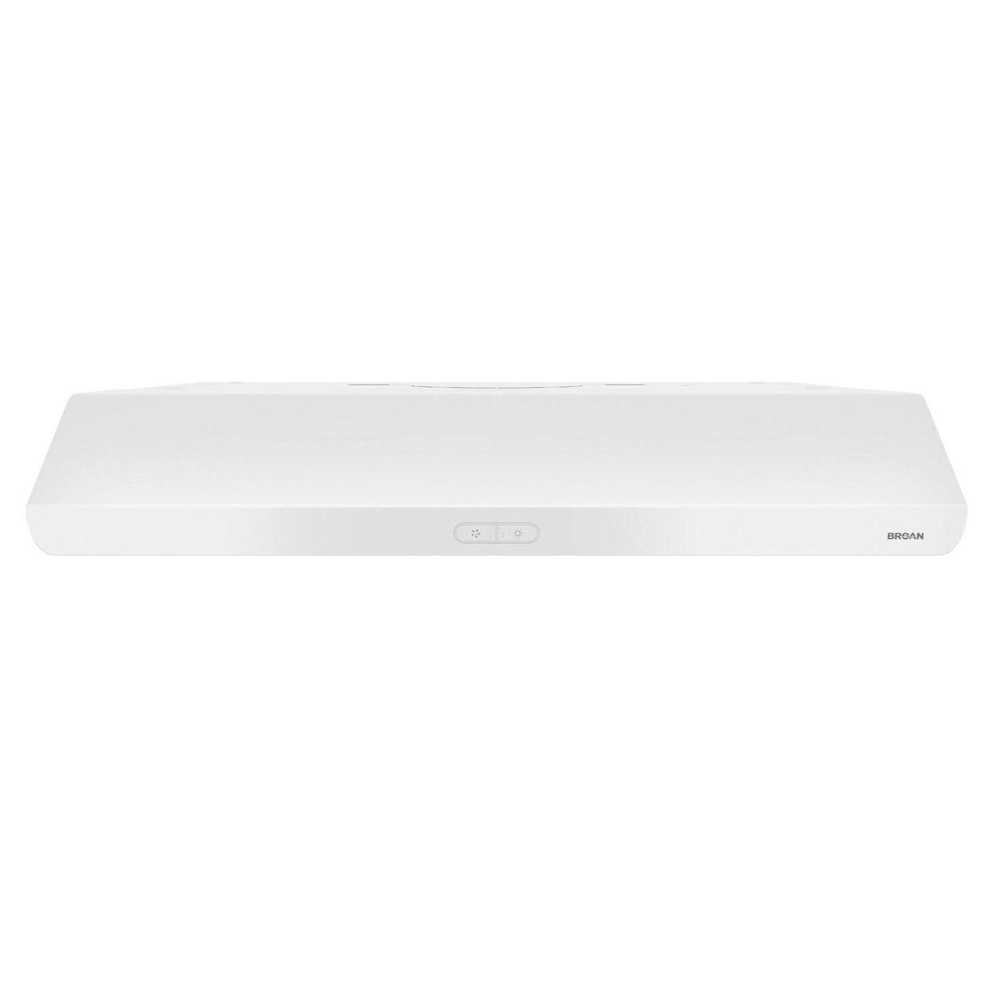 **DISCONTINUED** Broan® Sahale 30-Inch Convertible Under-Cabinet Range Hood, ENERGY STAR®, 375 Max Blower CFM, White