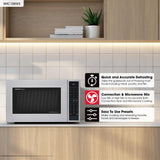 Sharp 1.5 cu. ft. 900W Stainless Steel Convection Countertop Microwave Oven