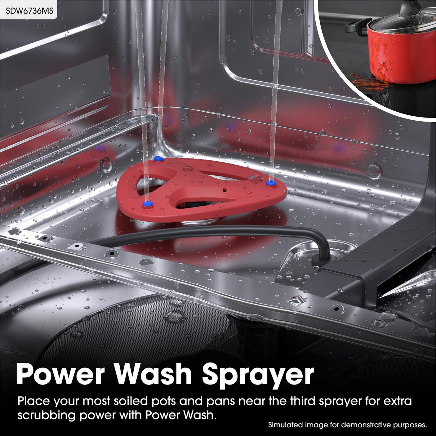 Sharp 24 in. Stainless Steel 47dB Dishwasher