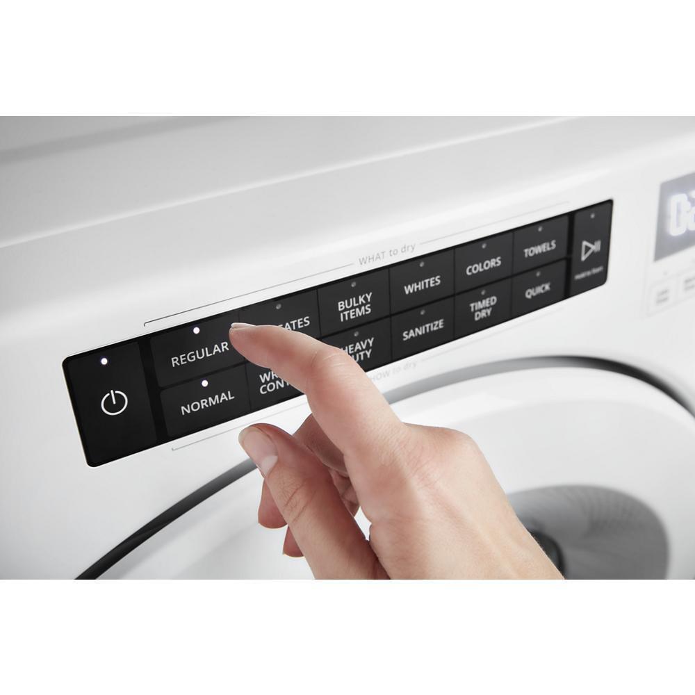 7.4 cu. ft. Front Load Electric Dryer with Intuitive Touch Controls