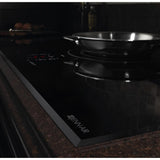Black Floating Glass 36" Induction Cooktop