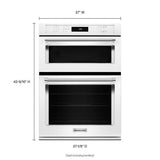 27" Combination Wall Oven with Even-Heat™ True Convection (lower oven)