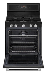 30-Inch Wide Gas Range With True Convection And Power Preheat - 5.8 Cu. Ft.
