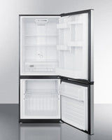 24" Wide Bottom Freezer Refrigerator