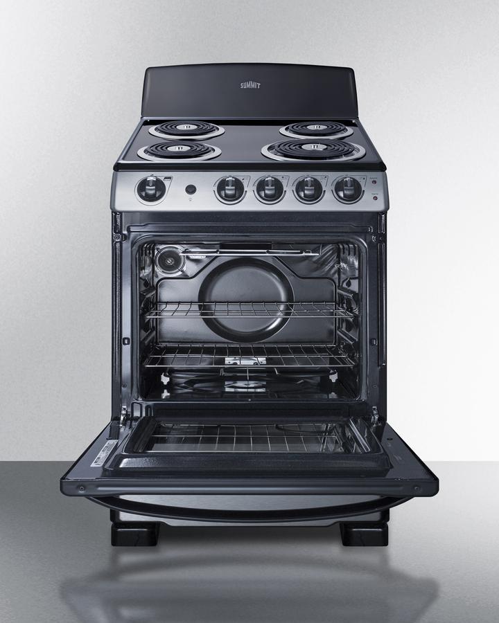 24" Wide Electric Coil Range