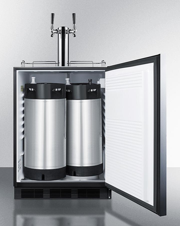 24" Wide Built-in Cold Brew Coffee Kegerator, ADA Compliant