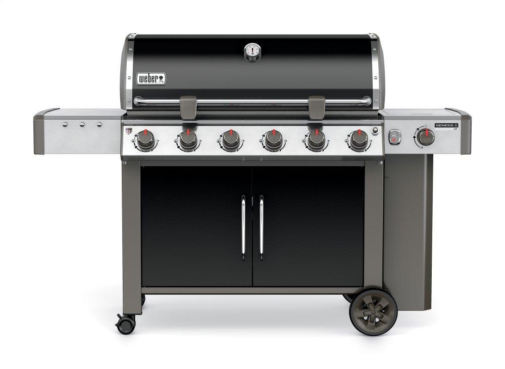 Genesis II LX E-640 Gas Grill Black LP