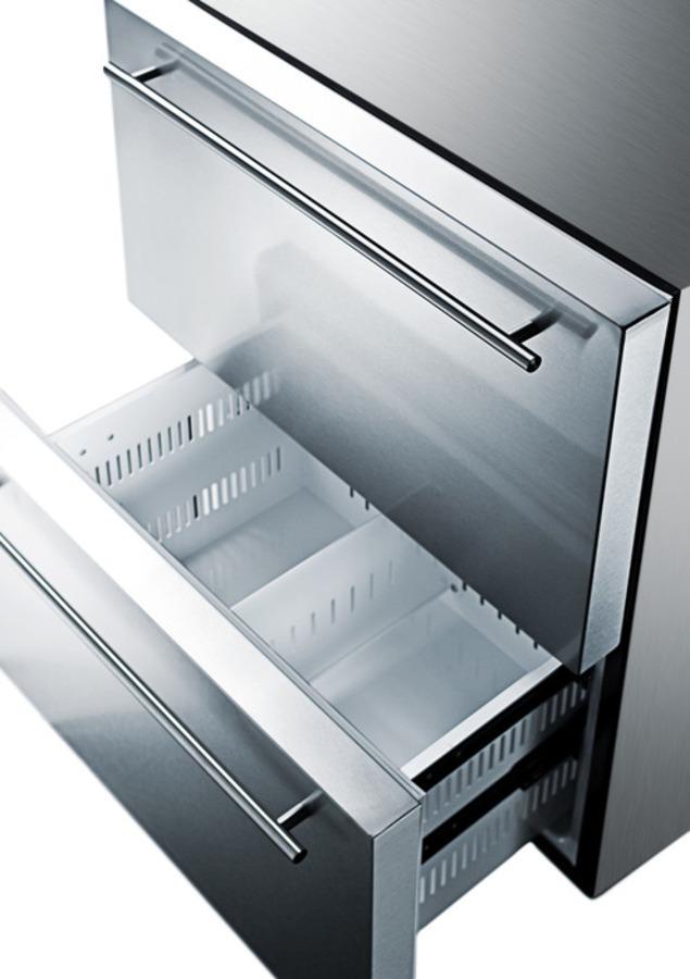 24" Wide 2-drawer Refrigerator-freezer