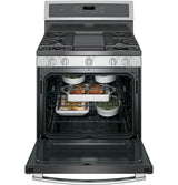 GE Profile™ 30" Smart Free-Standing Gas Convection Range with Warming Drawer