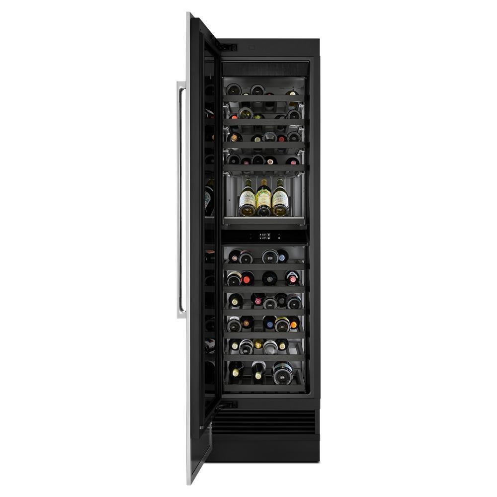 24"Panel-Ready Built-In Wine Column Refrigerator, Left Swing