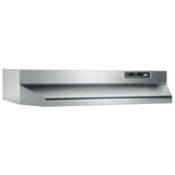 Broan® 24-Inch Ducted Under-Cabinet Range Hood, 210 MAX Blower CFM, Stainless Steel