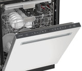 24" Top Control Stainless Steel Pocket Handle 49 dBA Dishwasher with Auto Door Open