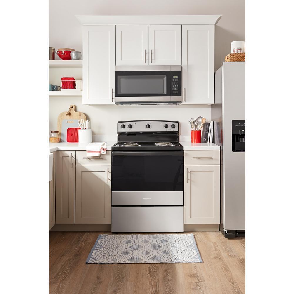 Amana® 30-inch Electric Range with Easy-Clean Glass Door