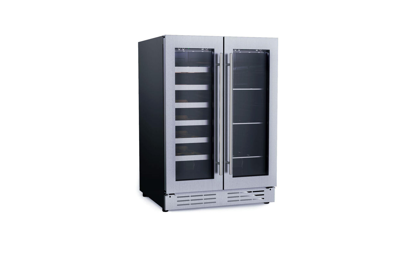 French Door, Dual Zone, Beverage and Wine Center