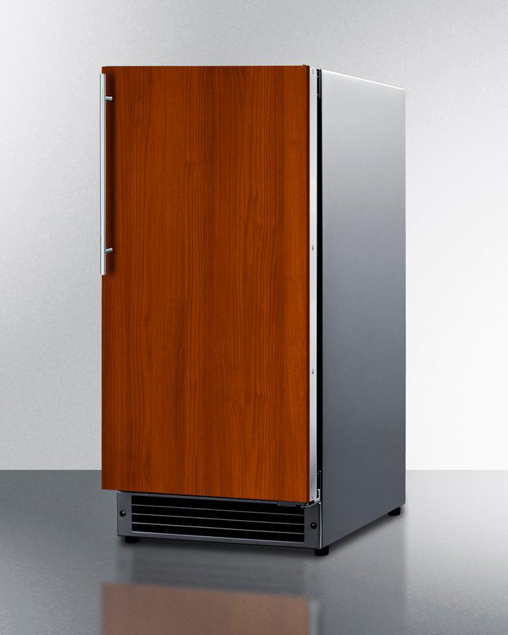 15" Wide 25 Lb. Drain-free Icemaker, ADA Compliant (panel Not Included)