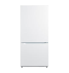 Midea 18.7 cu. ft. Bottom-Freezer Refrigerator with Humidity-Controlled Crisper Bin