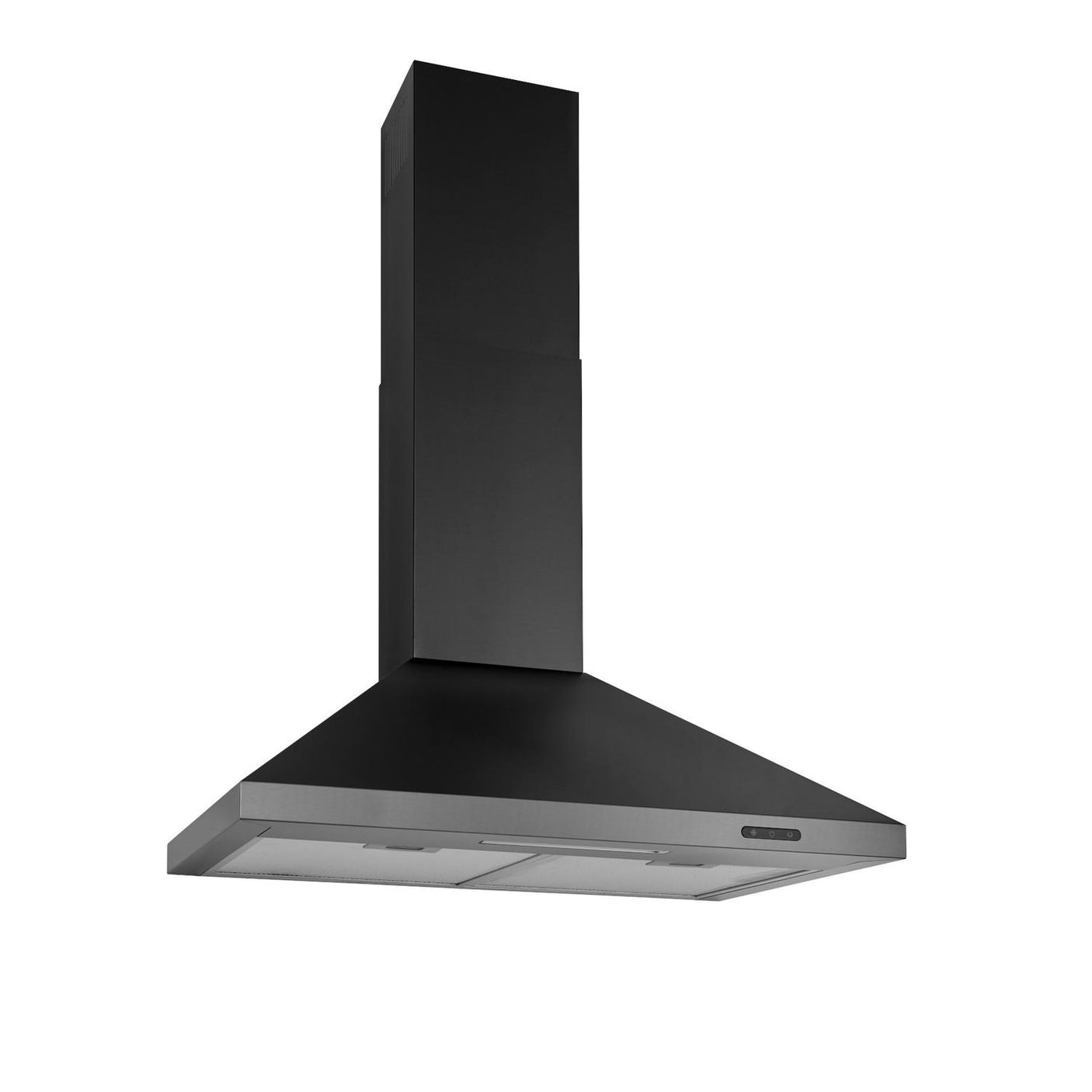 **DISCONTINUED**Broan® Elite EW48 Series 36-Inch Pyramidal Chimney Range Hood, 460 Max Blower CFM, Black Stainless Steel