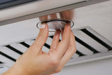 Hauslane  Chef 30-in Convertible Stainless Steel Undercabinet Range Hood Insert