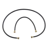 5' Black Steam Dryer Hose Kit