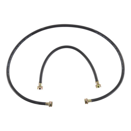 5' Black Steam Dryer Hose Kit