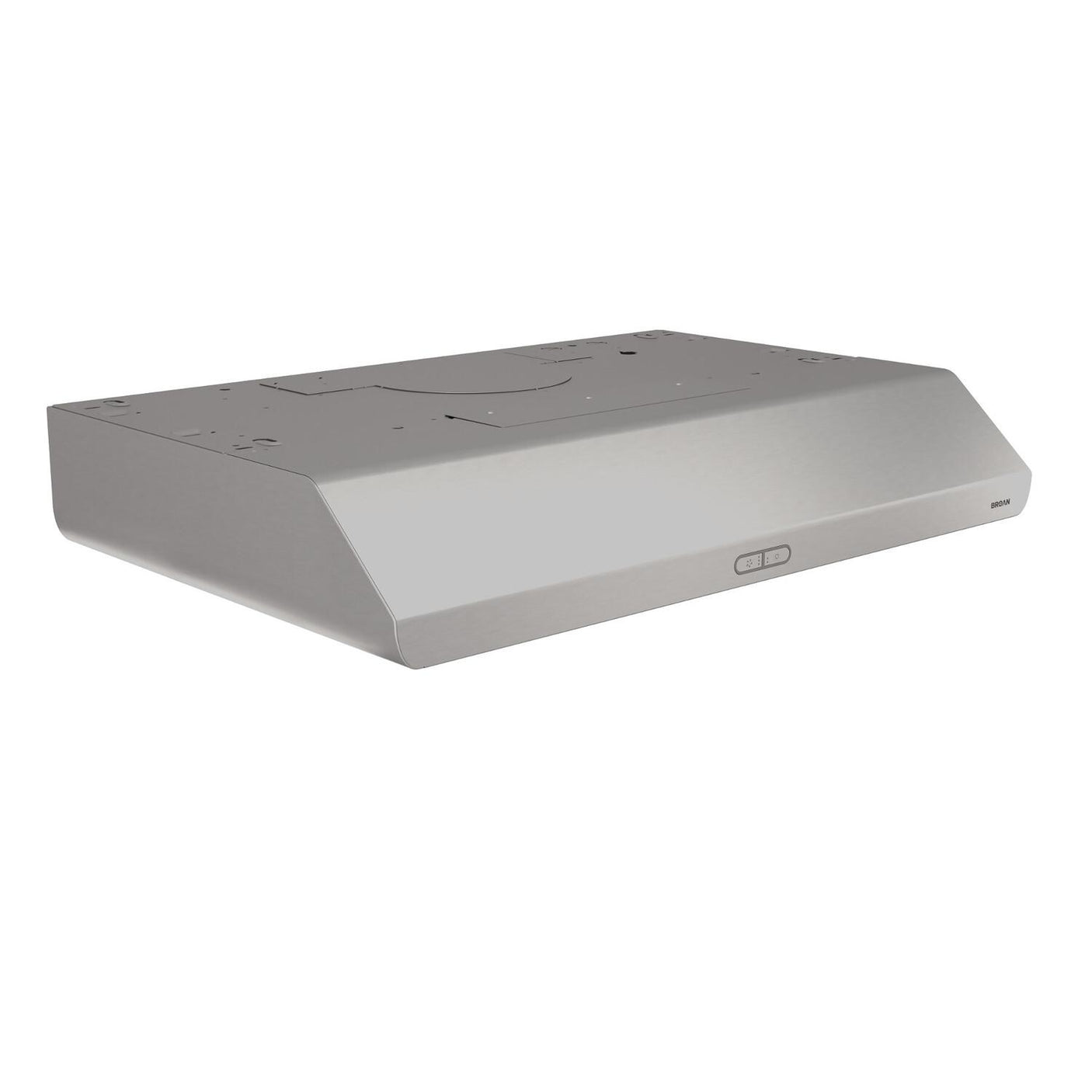 **DISCONTINUED** Broan® 30-Inch Convertible Under-Cabinet Range Hood, 300 Max Blower CFM, Stainless Steel