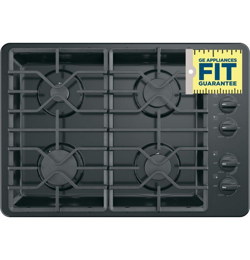 GE® 30" Built-In Gas Cooktop
