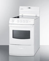 24" Wide Electric Smooth-top Range