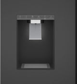 500 Series French Door Bottom Mount Refrigerator 36" Black Stainless Steel, Total No Frost