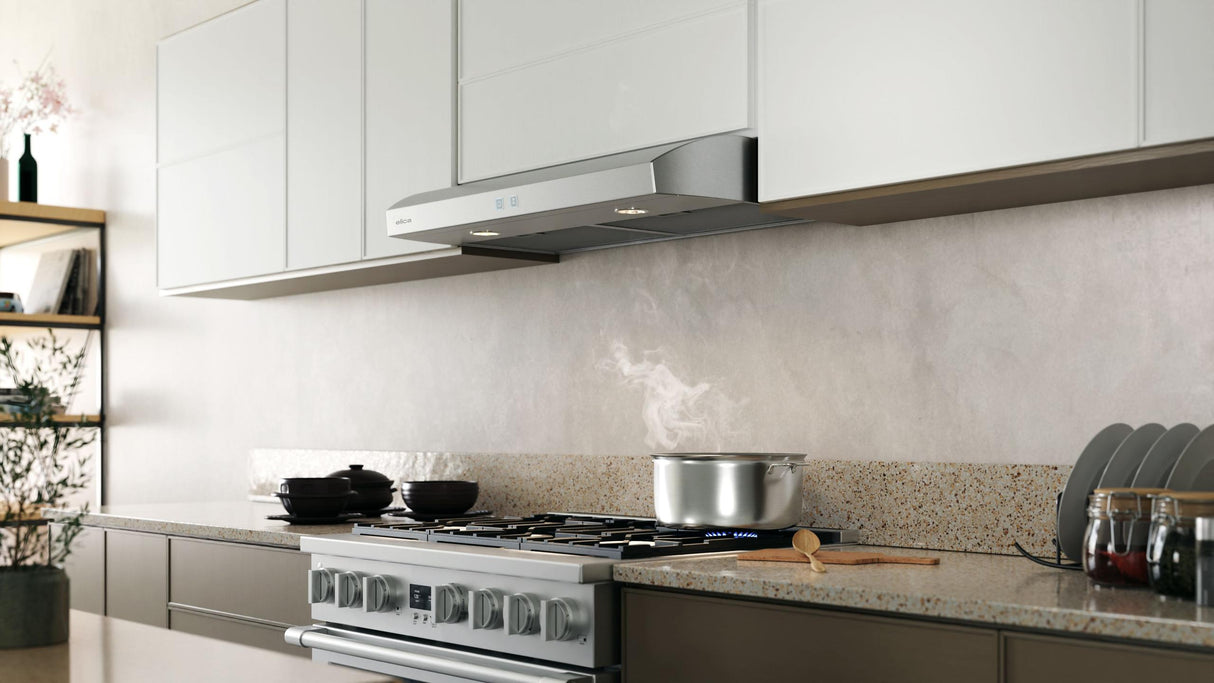 BELLAGIO Undercabinet Range Hood 30" wide - 400CFM
