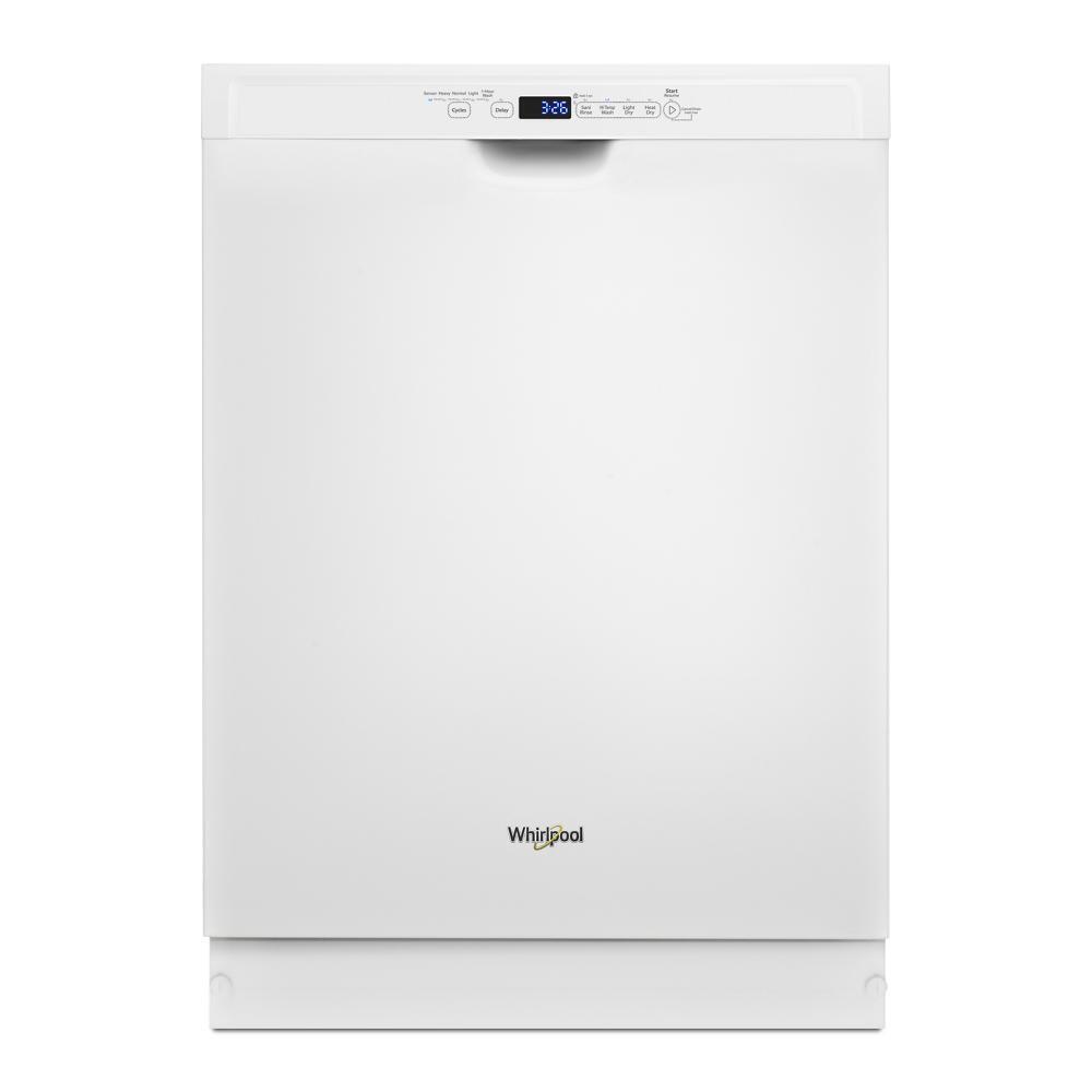 Stainless steel dishwasher with third level rack