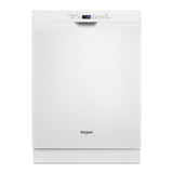 Stainless steel dishwasher with third level rack