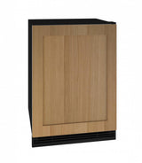 Hfz124 24" Convertible Freezer With Integrated Solid Finish (115v/60 Hz Volts /60 Hz Hz)