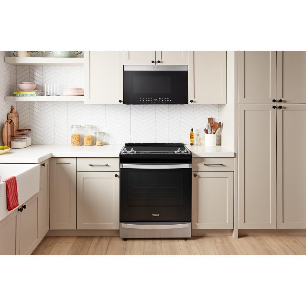 Air Fry Over- the-Range Oven with Flush Built-in Design