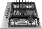 300 Series Gas Cooktop 30" Stainless steel
