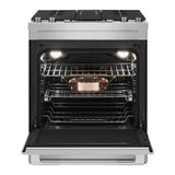RISE™ 30" DUAL-FUEL DOWNDRAFT SLIDE-IN RANGE