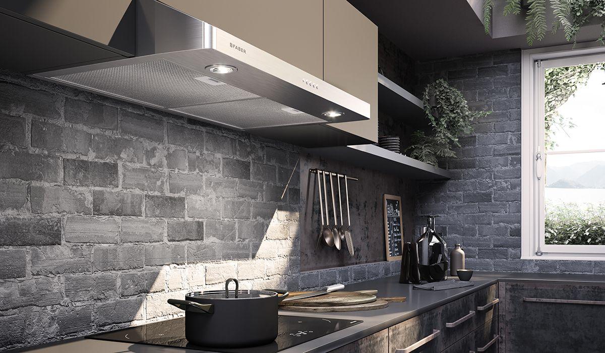 24" under cabinet hood stainless steel