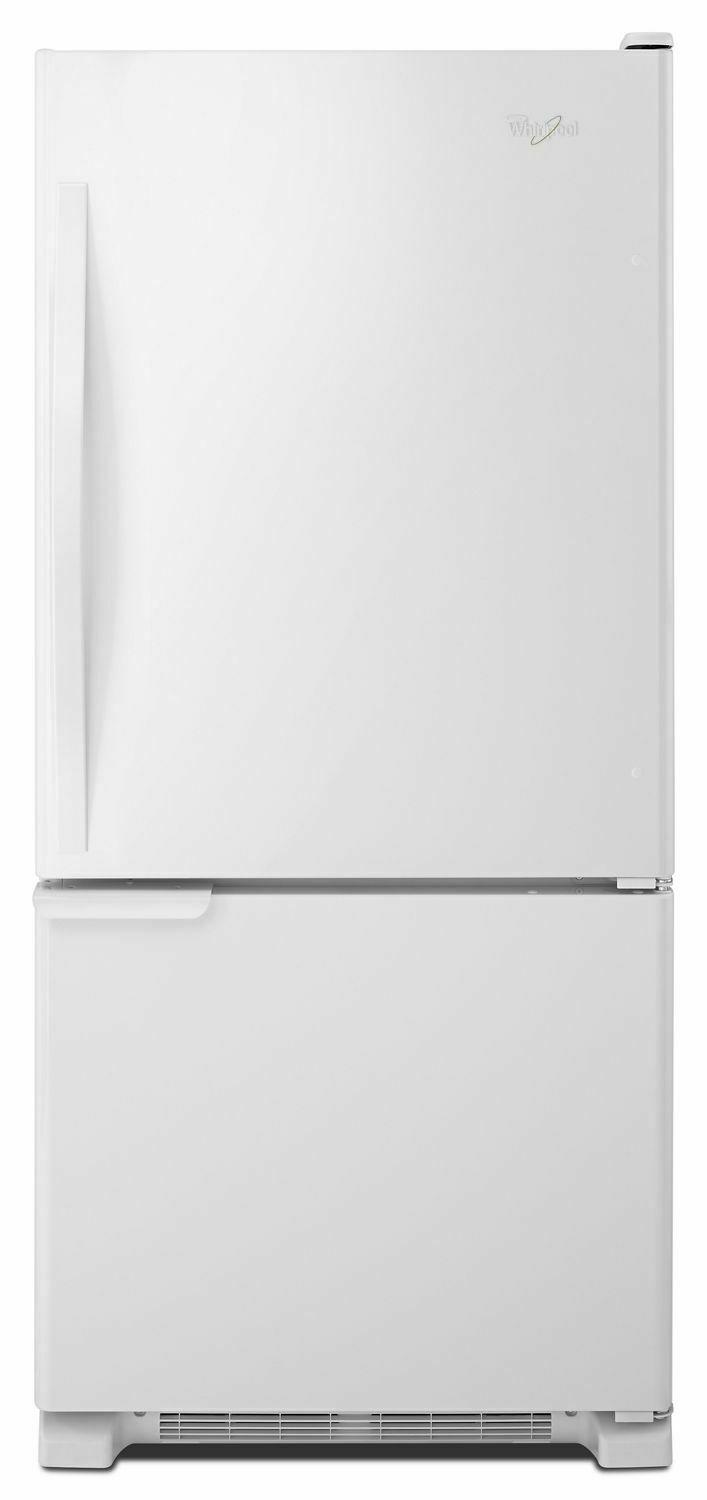 30-inches wide Bottom-Freezer Refrigerator with Accu-Chill™ System - 18.7 cu. ft. - White
