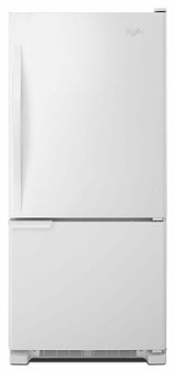 30-inches wide Bottom-Freezer Refrigerator with Accu-Chill™ System - 18.7 cu. ft. - White