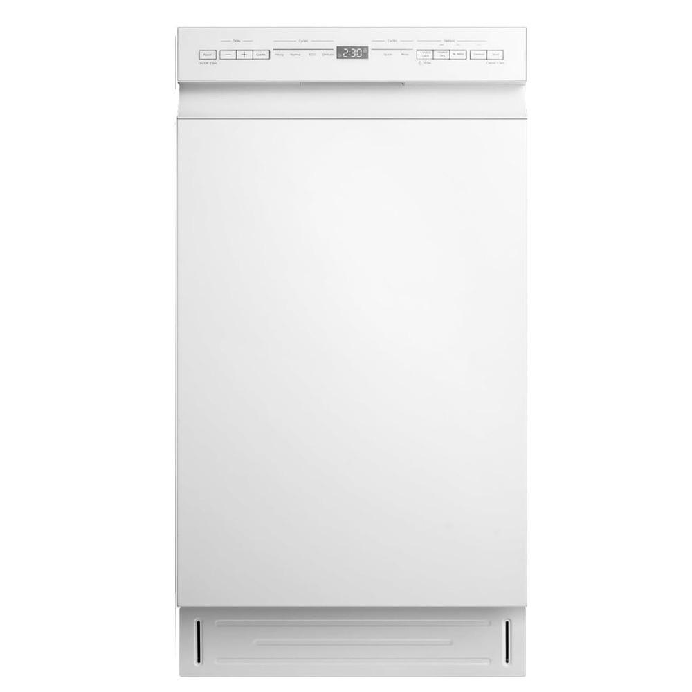 Midea 18" Front Control Dishwasher with Heated Dry